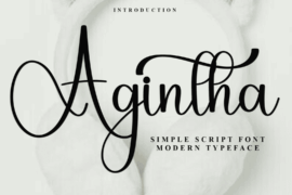Agintha Cheerful Font