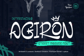 AGIRON Trial Font