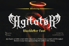 Agitator DEMO Font