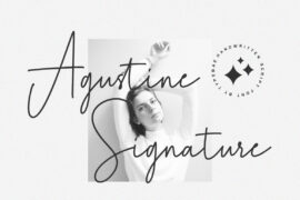 Agustine Signature Font
