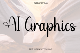 AI Graphics Font