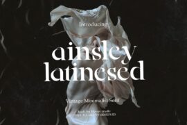 Ainsley Latinesed Font Family
