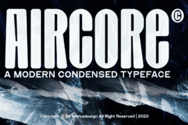 Aircore Font