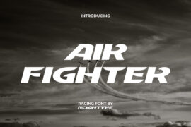 AirFighterDemo Font