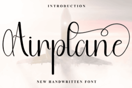 Airplane Font