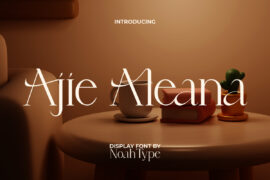 Ajie Aleana Demo Font