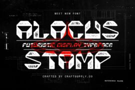 Alacus Stamp Demo Font