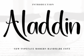 Aladdin Font
