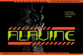 Alavine Demo Font