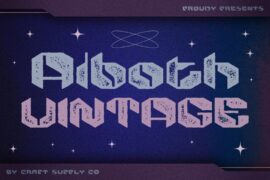 Alboth Vintage Demo Font