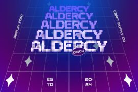 Aldercy Disco Demo Font