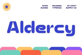 Aldercy Rounded Demo Font