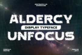 Aldercy Unfocus Demo Font