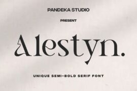 Alestyn DEMO Font