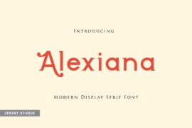 Alexiana Demo Font
