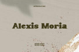 Alexis Moria Demo Font