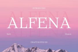 Alfena Demo Font