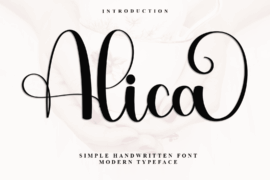 Alica Font
