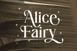 Alice Fairy DEMO Font