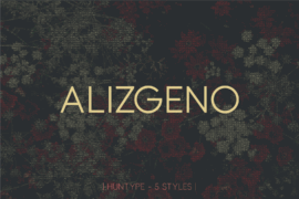 Alizgeno Font