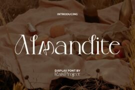 Almandite Demo Font