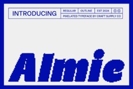 Almie Pixel Demo Font