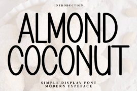 Almond Coconut Font