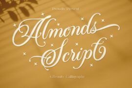 Almond Script Font