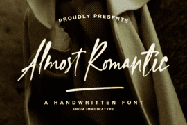 Almost Romantic Font