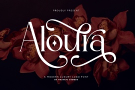 Aloura Font