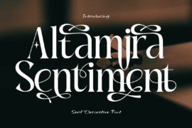 Altamira Sentiment Demo Font
