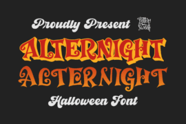 Alternight Demo Font