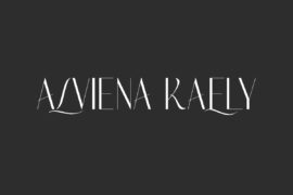 Alviena Kaely Demo Font