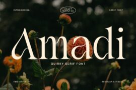 Amadi Demo Font
