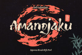 Amanojaku Font