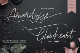Amarilysse Glowheart Font