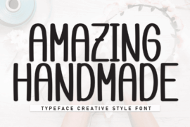 Amazing Handmade Font