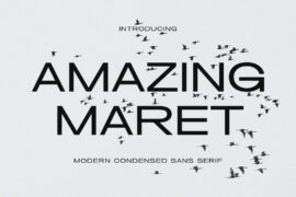 Amazing Maret Font