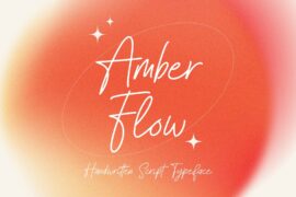Amber Flow Font Family