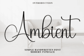 Ambient Font
