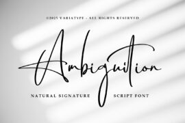 Ambiguition Font