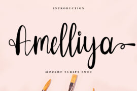 Amelliya Font