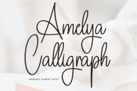 Amelya Calligraph Font