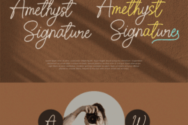 Amethyst Signature Free Font