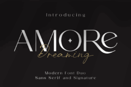 Amore Dreaming Signature DEMO Font Family