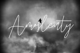 Amoslenty Font