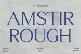 Amstir Rough Demo Font