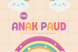 Anak Paud Font