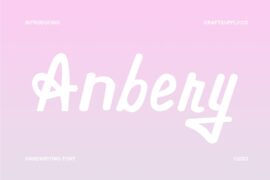 Anbery Demo Font