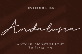 Andalusia Bt Font